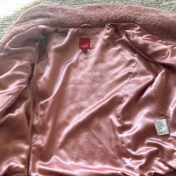Esprit vintage fuzzy coat - Picture 5 of 5